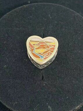 Pandora Arizona Heart Charm S925 Sterling silver